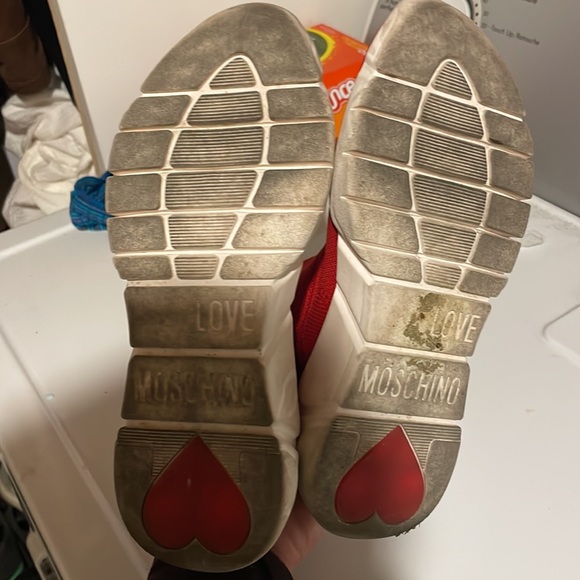 LOVE MOSCHINO Sock Boot Sneakers - Picture 6 of 6